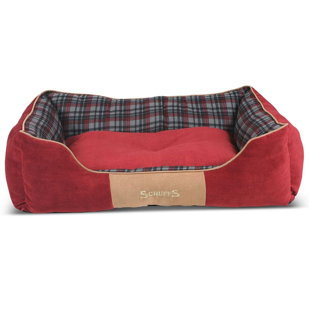 Scruffs Cama para animais de estimação Highland vermelho XL