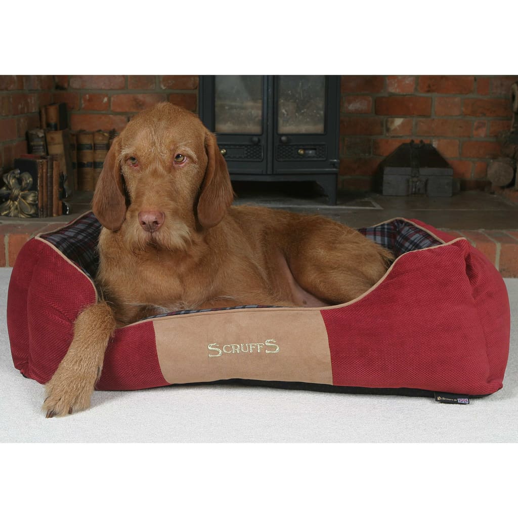 Scruffs Cama para animais de estimação Highland vermelho XL