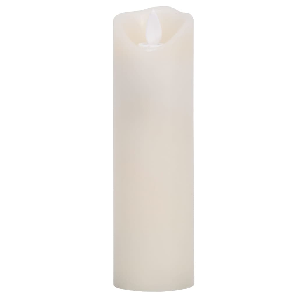 5 pcs conjunto de velas LED c/ controlo remoto branco quente