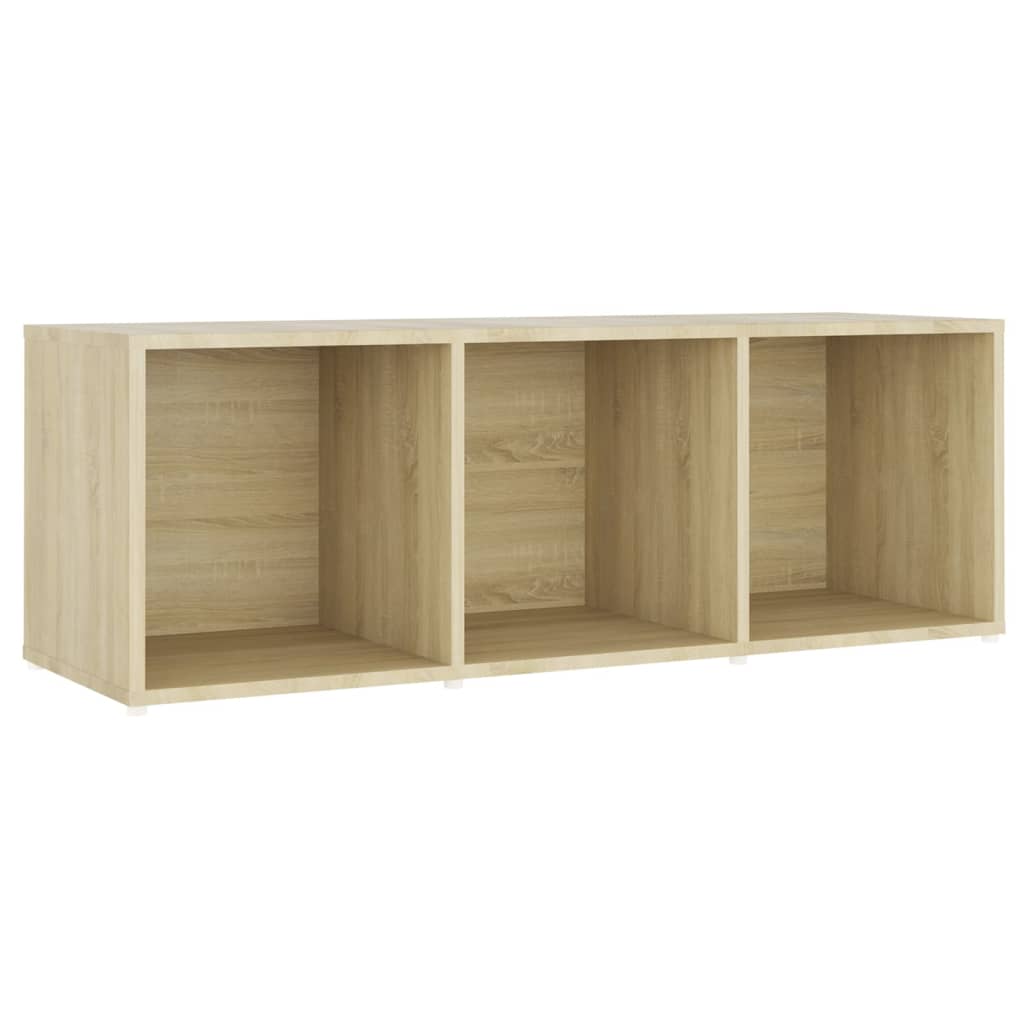 Móveis de TV 2 pcs 107x35x37 cm contraplacado carvalho sonoma