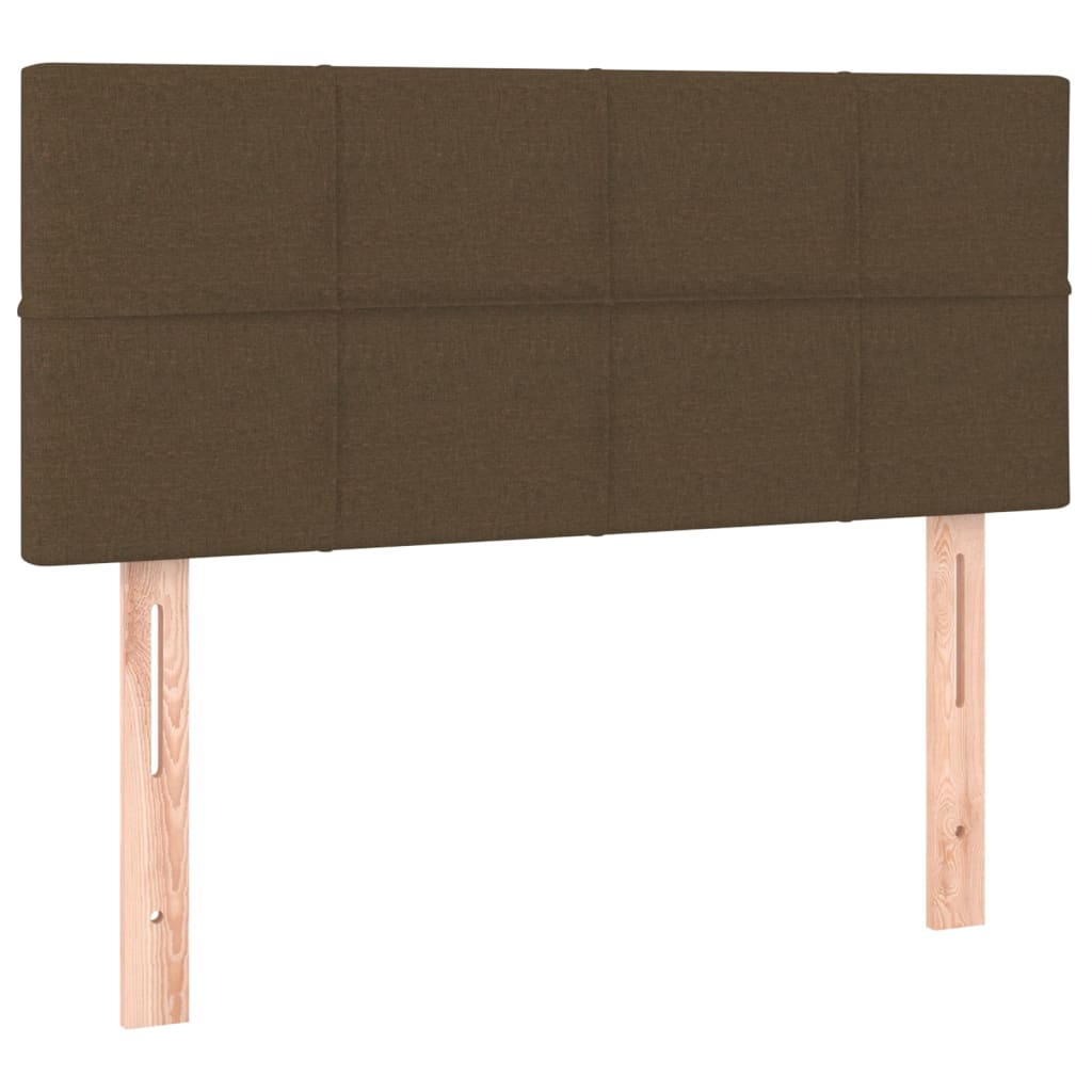 Cabeceira de cama tecido 80x5x78/88 cm castanho