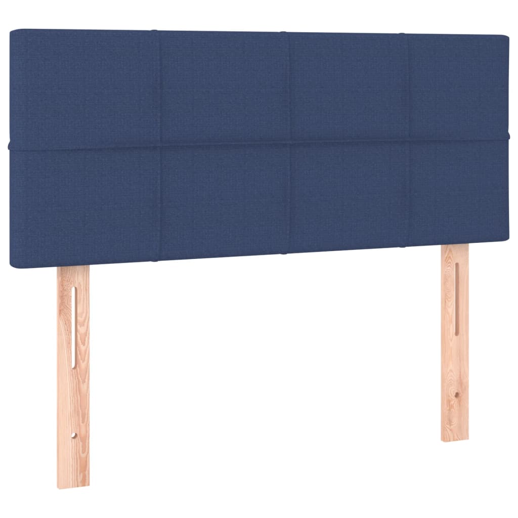 Cabeceira de cama tecido 90x5x78/88 cm azul