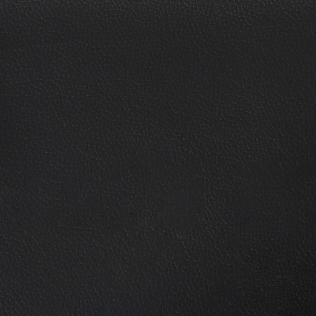 Banco 100x35x41 cm couro artificial preto