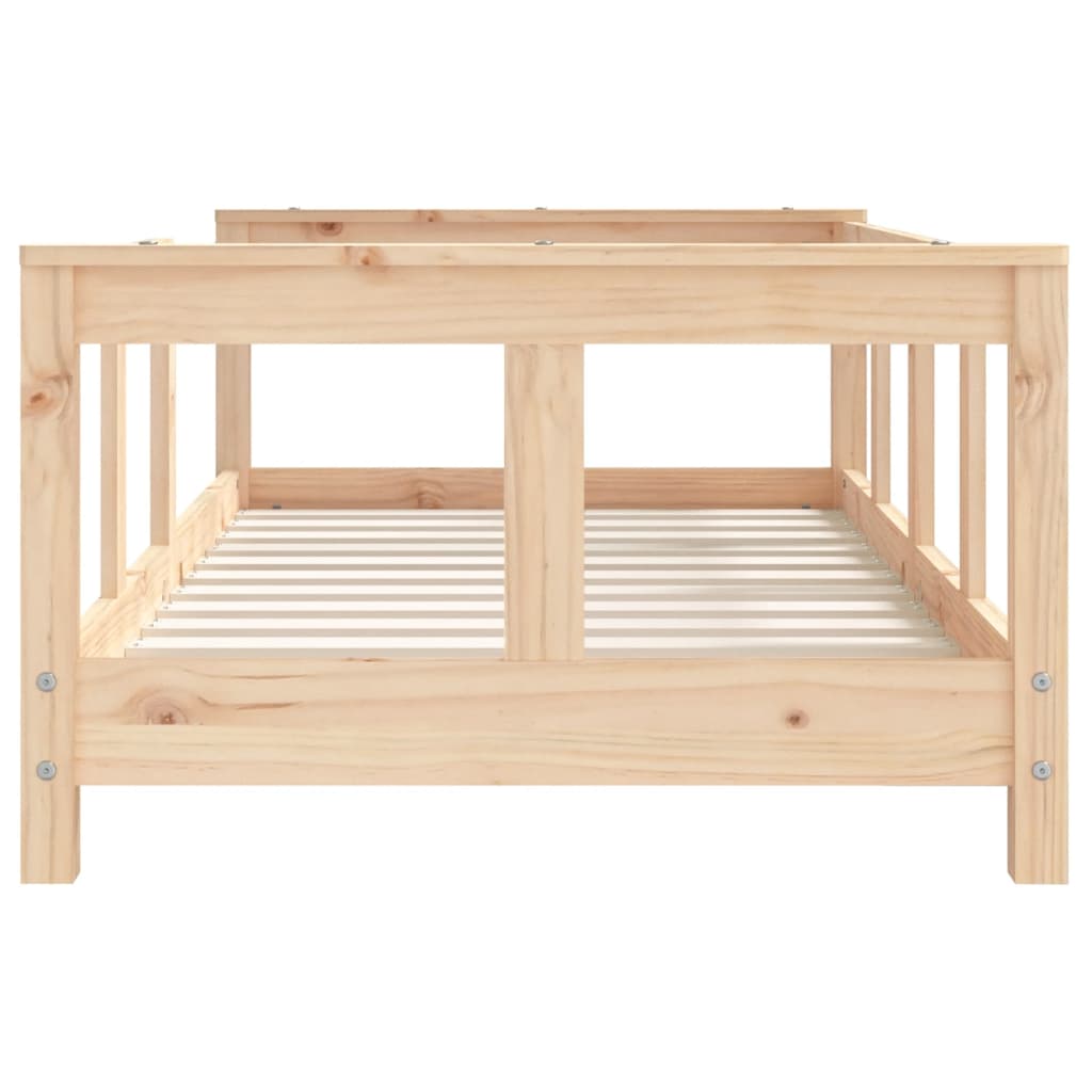 Estrutura de cama infantil 70x140 cm pinho maciço