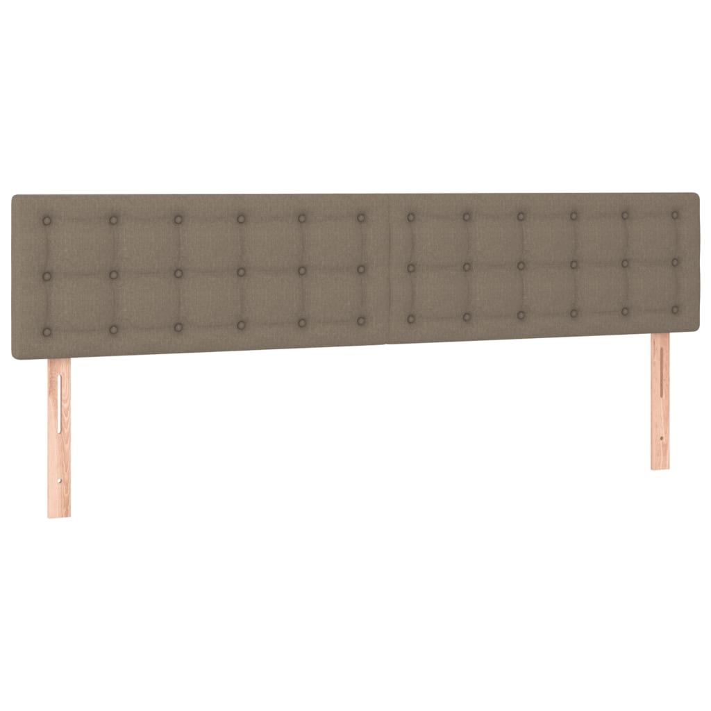 Estrutura cama c/ cabeceira 120x190 cm tecido cinza-acastanhado